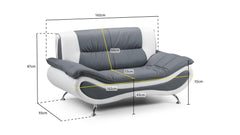 Jacquelyn 2 Seater Sofa - Set