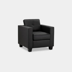 Jerry Sofa Black Armchair