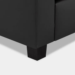 Jerry Sofa Black 2 Seater