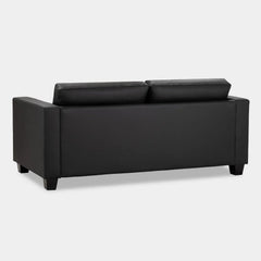 Jerry Sofa Black 3 Seater