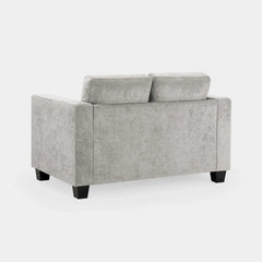 Jerry Sofa Grey Fabric 2 Seater