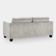 Jerry Sofa Grey Fabric 3 Seater