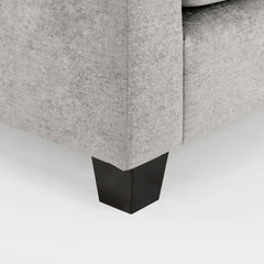 Jerry Sofa Grey Fabric 3 Seater