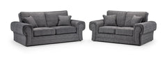 Kachayr Sofa 3+2 Seater - Grey