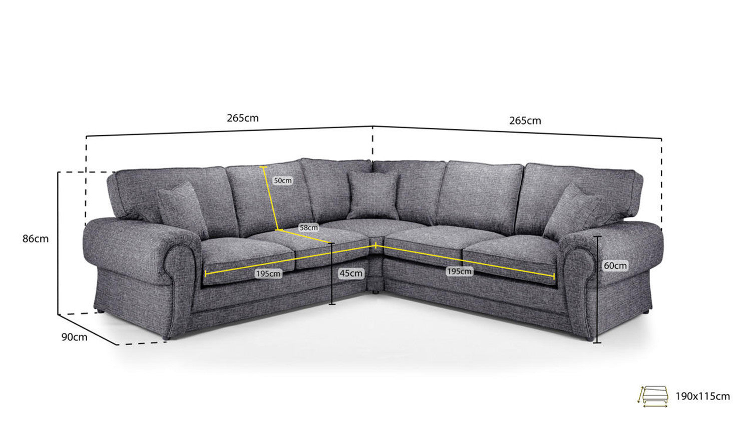 Kachayr Sofabed Set - Grey