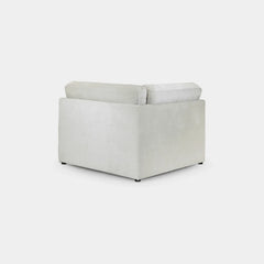 Kiana Modular Sofa Ivory Corner Piece