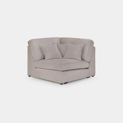 Kiana Modular Sofa Mocha Corner Piece
