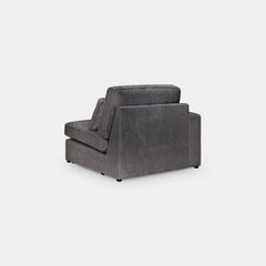 Kiana Modular Sofa Grey Left Hand Arm Piece