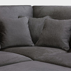 Kiana Modular Sofa Grey Left Hand Arm Piece