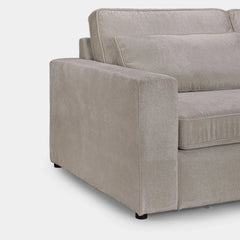 Kiana Modular Sofa Mocha Right Hand Arm Piece