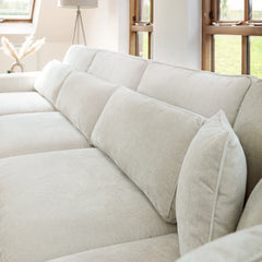 Kiana Modular Sofa Ivory Large Corner