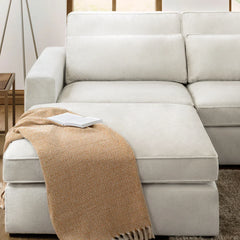 Kiana Modular Sofa Ivory Large Corner