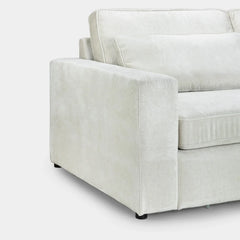 Kiana Modular Sofa Ivory Left Hand Facing Corner