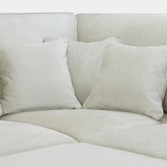 Kiana Modular Sofa Ivory Right Hand Facing Corner