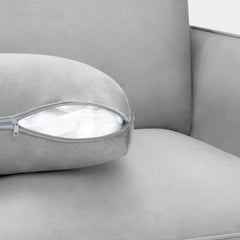 Lavard Sofa Plush Grey 2 Seater
