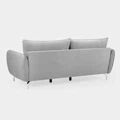 Lavard Sofa Plush Grey 3 Seater