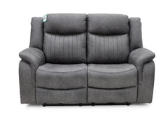 Leon Electric Recliner 2 Seater - Grey