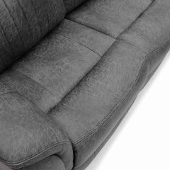 Leon Electric Recliner 3+1+1 Seater Sofa - Grey