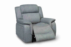 Linden Electric Recliner 3+2+1 Seater Sofa Set - Grey