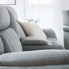 Linden Recliner Sofa Grey 2 Seater