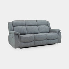 Linden Recliner Sofa Grey 3 Seater