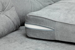 Maxen Large Corner Sofa - Grey