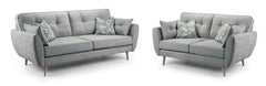 Maxen 3+2 Seater Sofa Grey