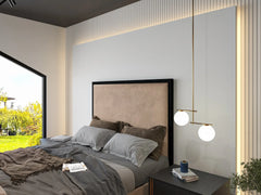 Melaya Metal Electric TV Bed