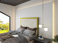 Melaya Metal Electric TV Bed