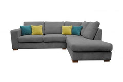 Melody Fabric Corner Sofa - Right Configuration