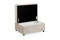 Mirabel Footstool Sofa - Mocha