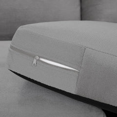 Mirabel Sofa Right Hand Facing Corner Grey