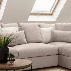 Mirabel Sofa Right Hand Facing Corner Mocha