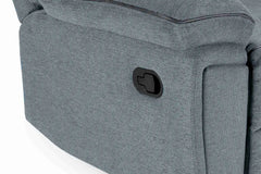 Myra Recliner Fabric 3+1+1 Sofa - Grey
