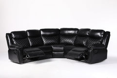 Myra Recliner Leather Large Corner Sofa Set