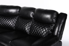 Myra Recliner Leather Large Corner Sofa Set