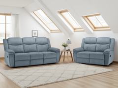 Myra Recliner 3+2 Seater Sofa Set - Grey