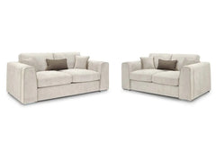 Naples 3+2+1 Seater Sofa Set - Beige