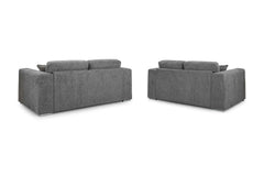 Naples 3+2+1 Seater Sofa Set - Grey