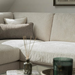 Naples Sofa Beige Large Corner