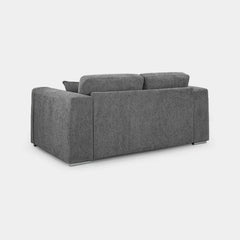 Naples Sofa Grey 2 Seater
