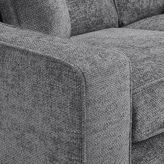 Nebraska Sofa Slate 3 Seater
