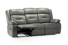 Novie Recliner 3 Seater Sofa - Grey