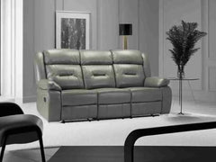 Novie Recliner 3+1+1 Sofa Set - Grey