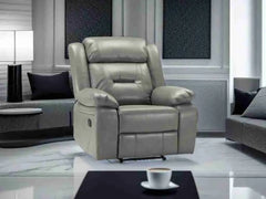 Novie Recliner 3+2+1 Sofa Set - Grey