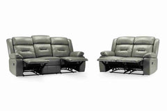 Novie Recliner 3+2+1 Sofa Set - Grey