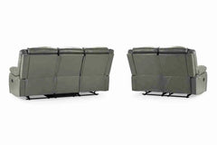 Novie Recliner 3+2+1 Sofa Set - Grey