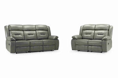 Novie Recliner 3+2+1 Sofa Set - Grey