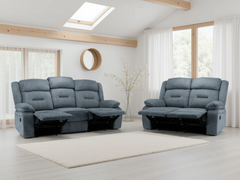 Novie Faux Fabric 3+2 Seater Sofa