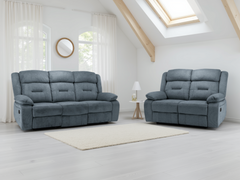 Novie Faux Fabric 3+2 Seater Sofa